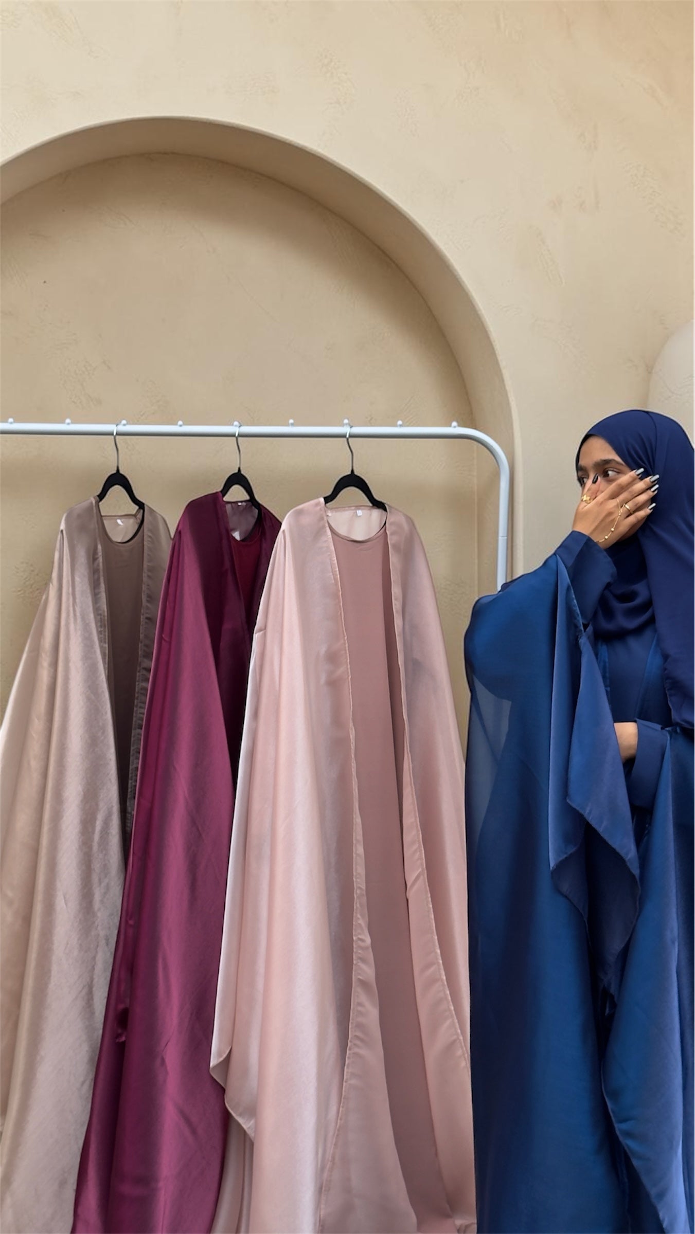 Abaya Imah | Organza Kaftan