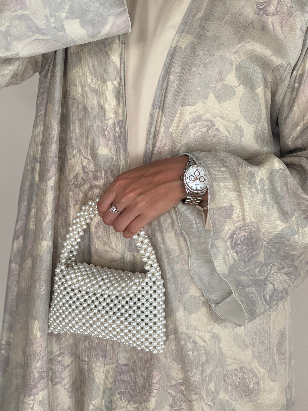13 Eloise Blue Bloom| Bridgerton Abaya
