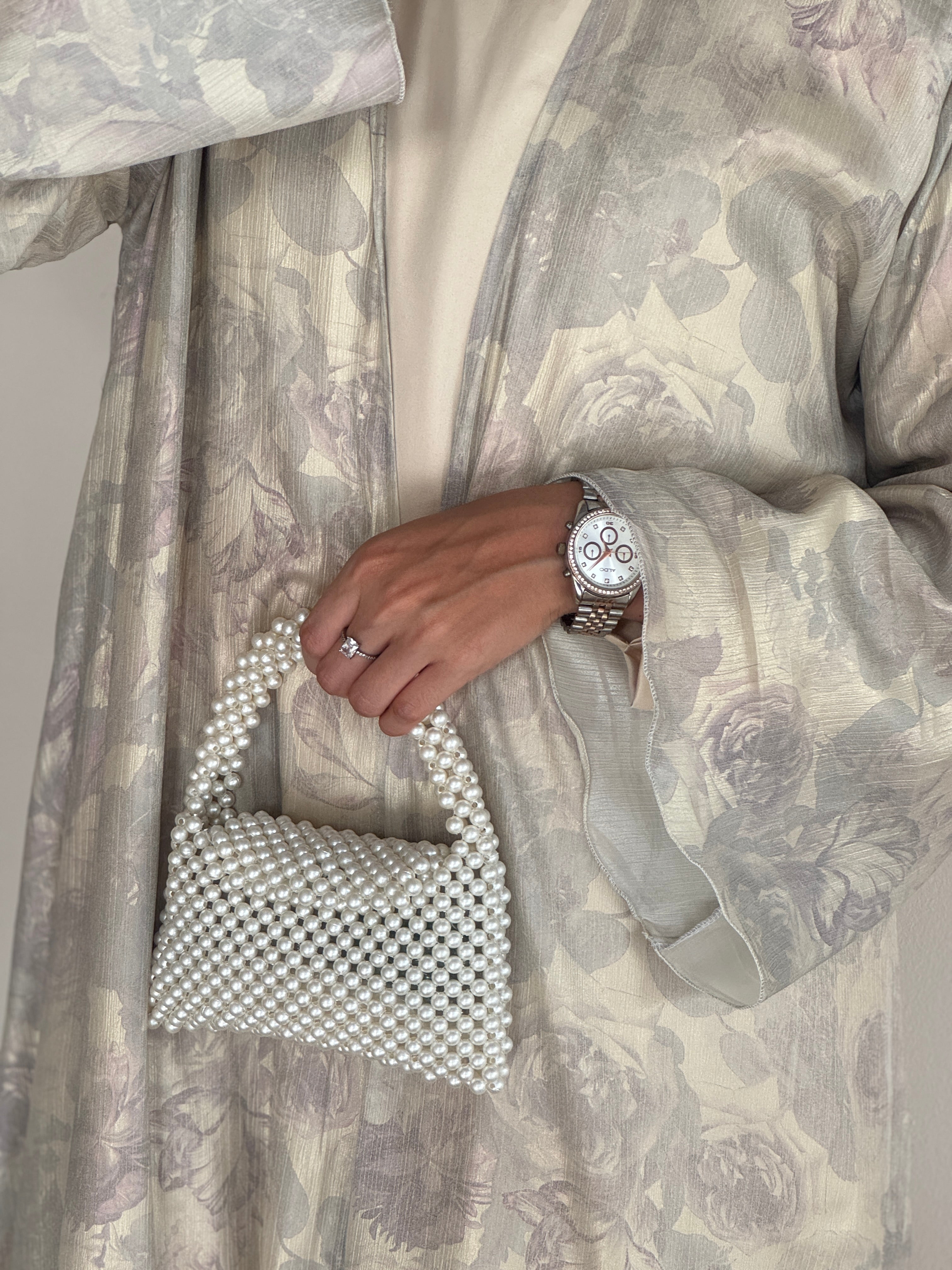 13 Eloise Blue Bloom| Bridgerton Abaya