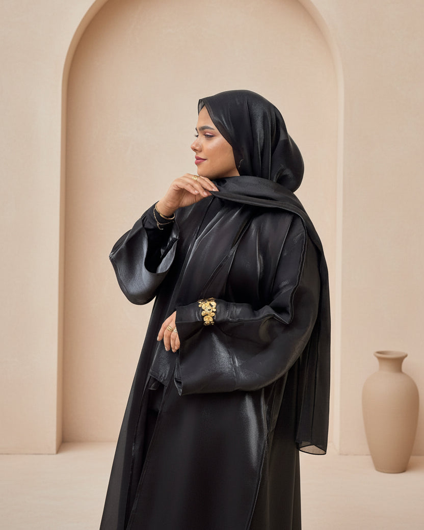 Abaya Miyah Luxe Black