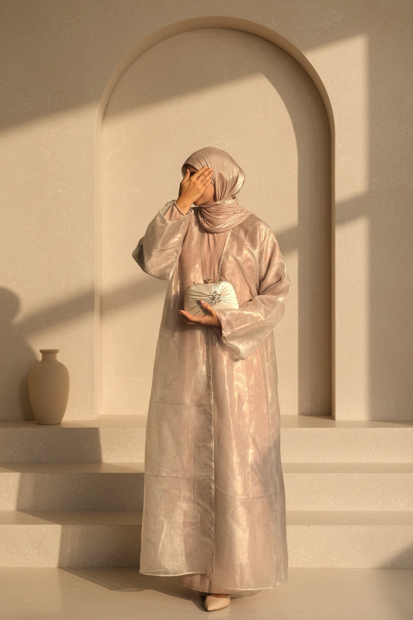 05 Hyacinth Petal Pink| Bridgerton Abaya