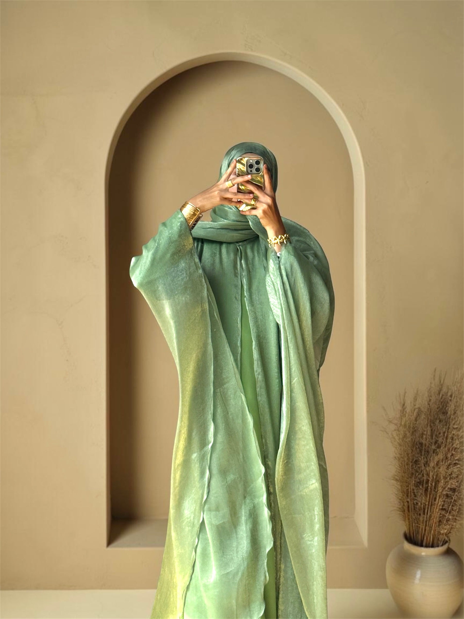 Abaya Imah | Sage Green