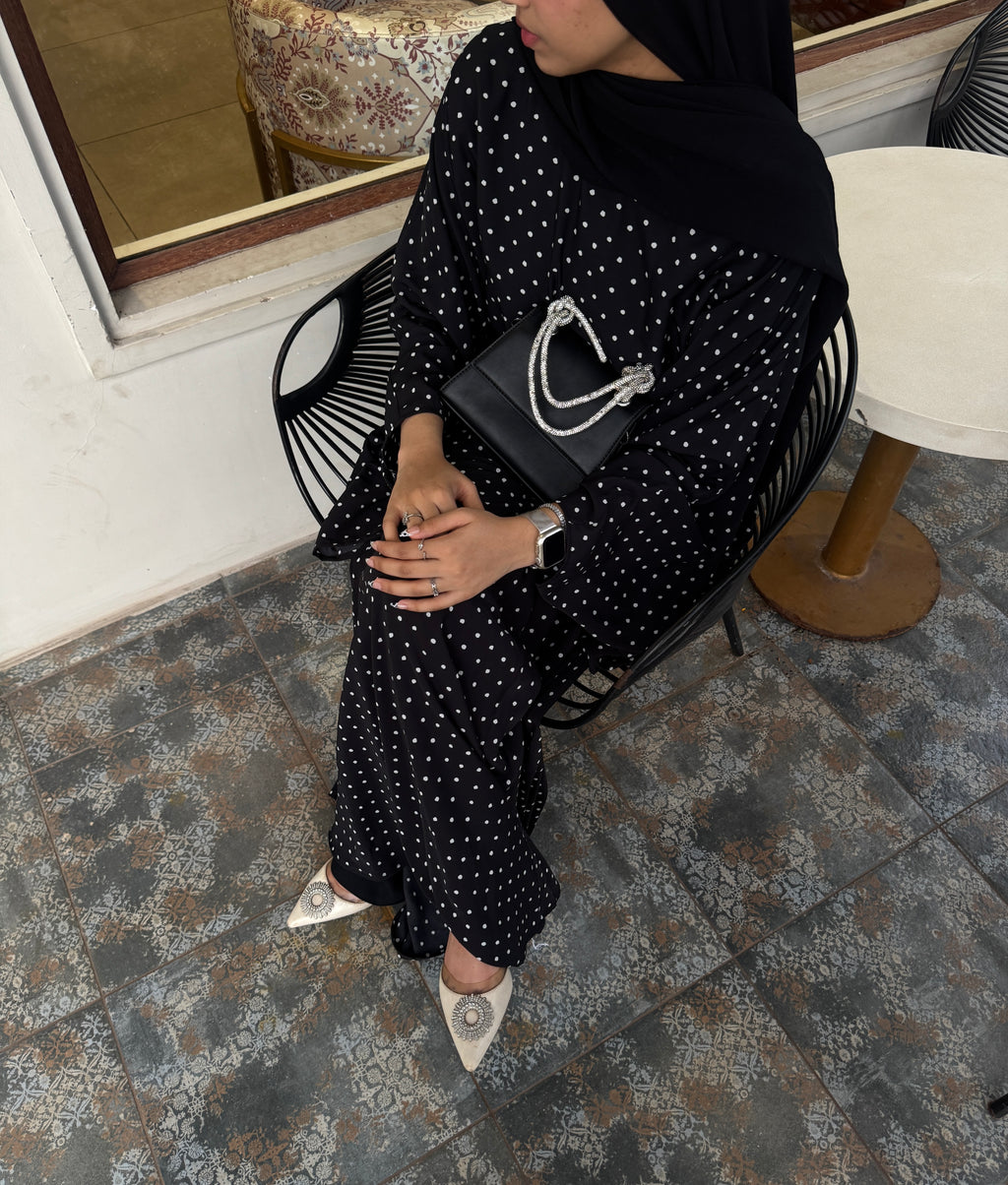 Polka dot co-ord set.