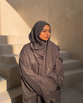 Abaya Munah- Dark Grey