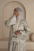 13 Eloise Blue Bloom| Bridgerton Abaya