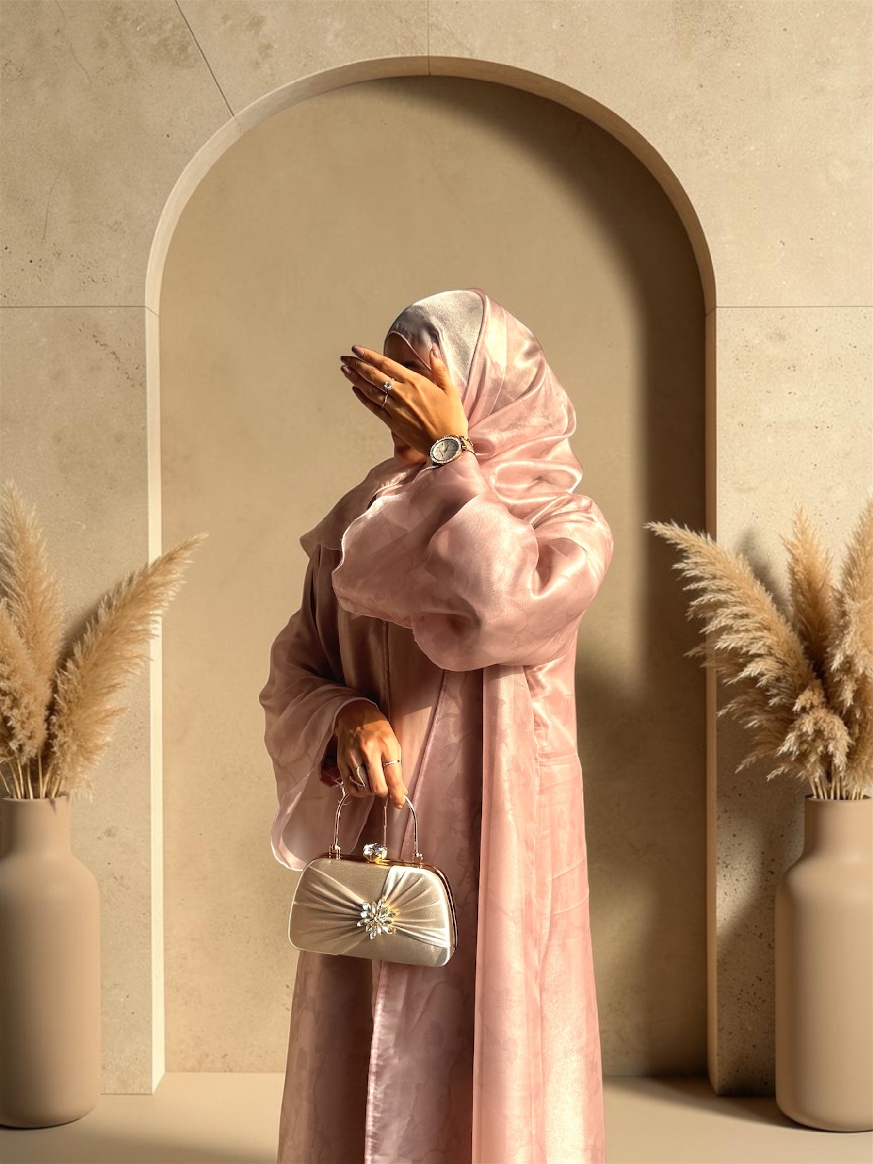 06 Hyacinth Soft Pink | Bridgerton Abayas