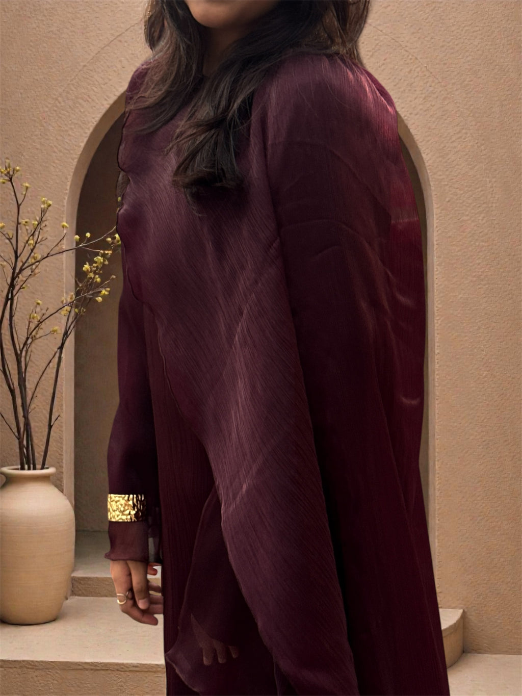 Hima Cape Dress
