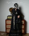 VK04 | Black Stripes | Royal Vintage Kaftan