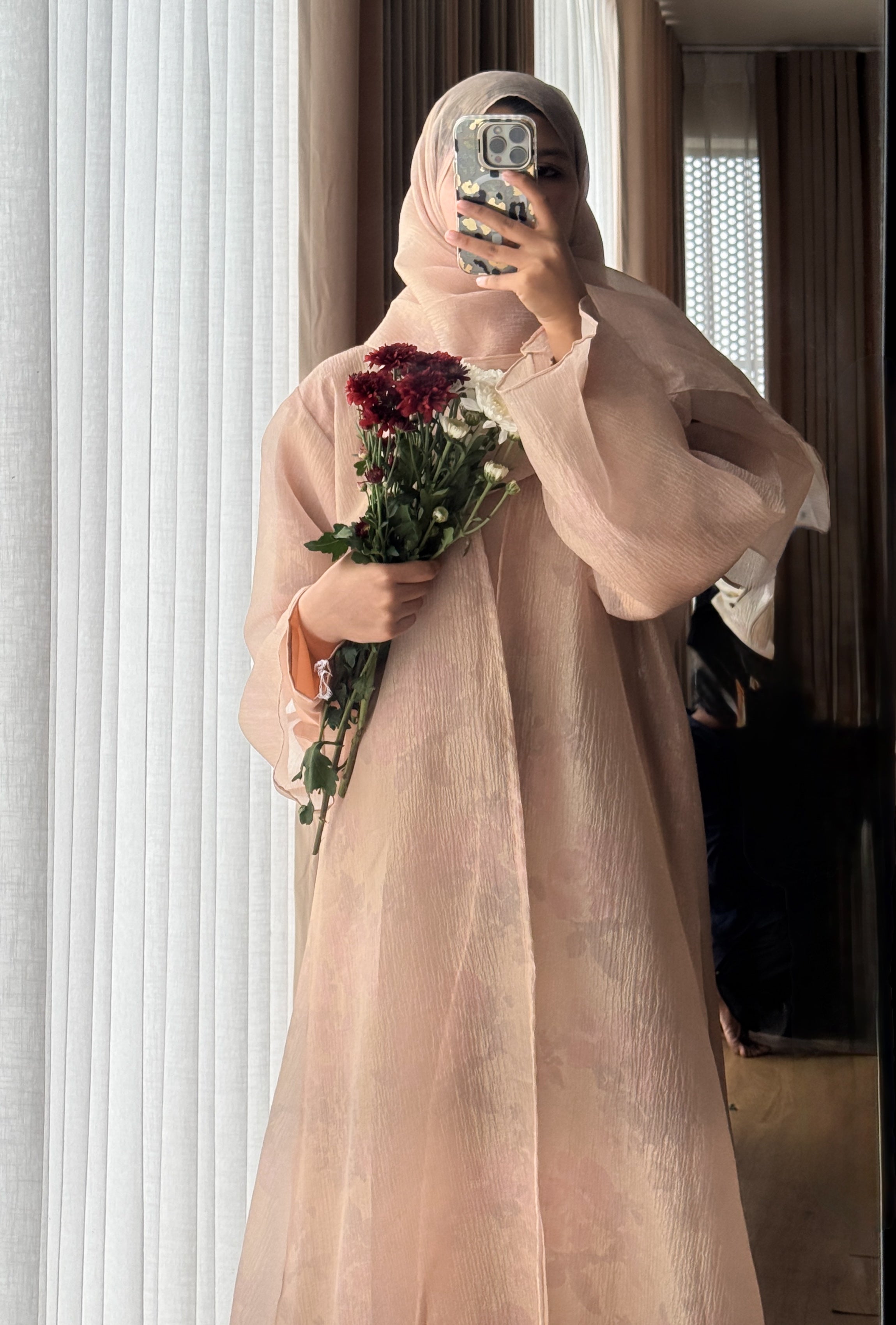 24 Golden Stripes | Bridgerton Abaya