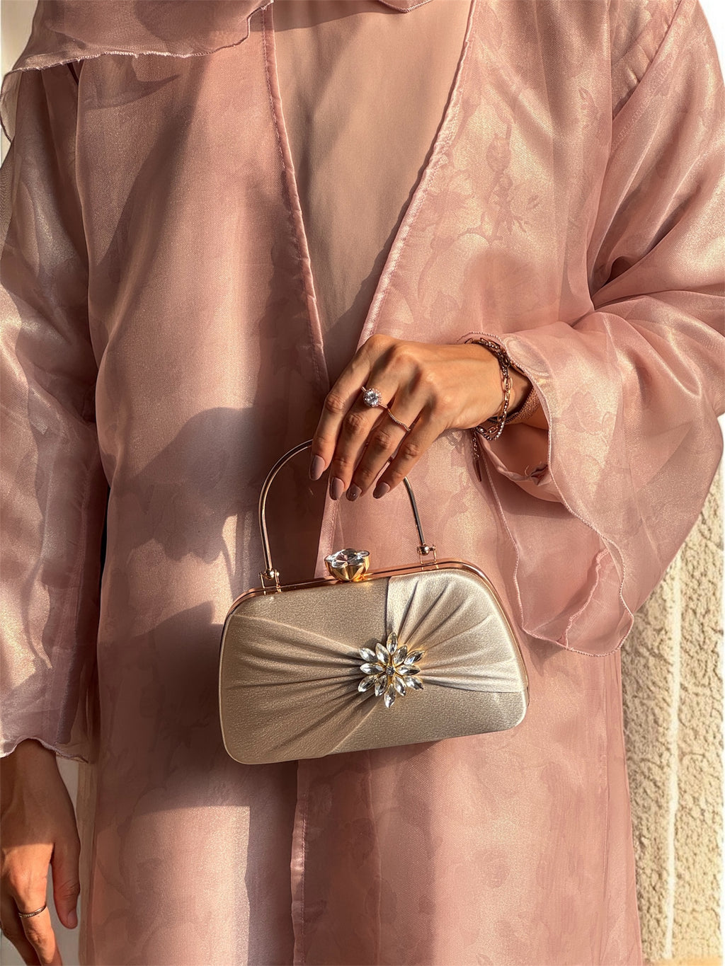 06 Hyacinth Soft Pink | Bridgerton Abayas