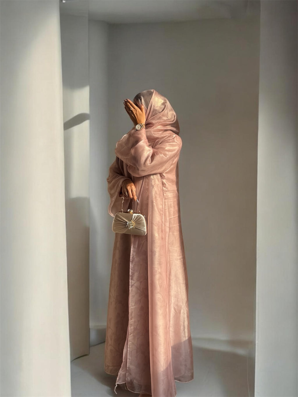 06 Hyacinth Soft Pink | Bridgerton Abayas