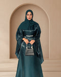 Hina Abaya - Emerald Green