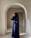 Abaya Henna Luxe- Royal Blue