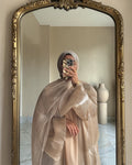 Abaya Henna Luxe- Champagne Beige
