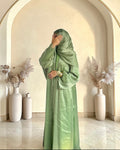 Abaya Henna Luxe- Sage Green