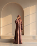 Abaya Safah- Mauve Pink