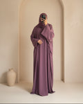 Abaya Miyah  - Mauve
