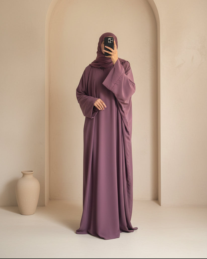 Abaya Miyah  - Mauve