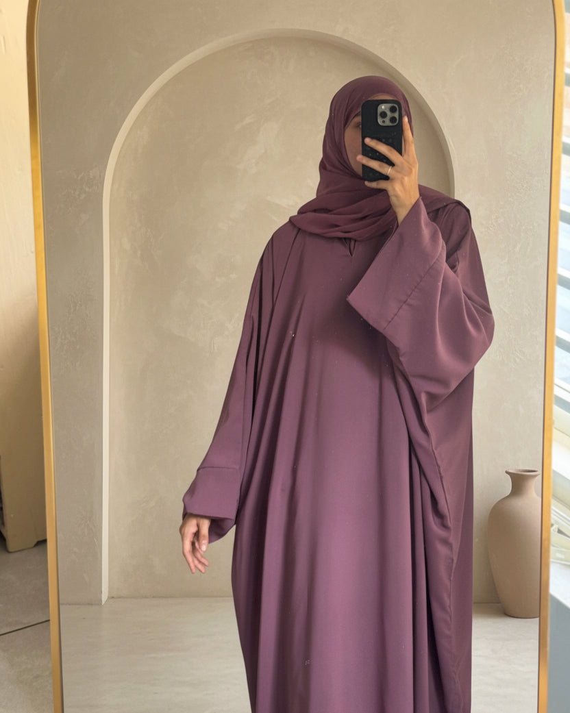 Abaya Miyah  - Mauve