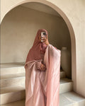 Abaya Imah Luxe- Baby Pink