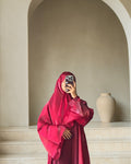 Abaya Saida- Red
