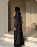 Abaya Rahna - Lace abaya in royal blue