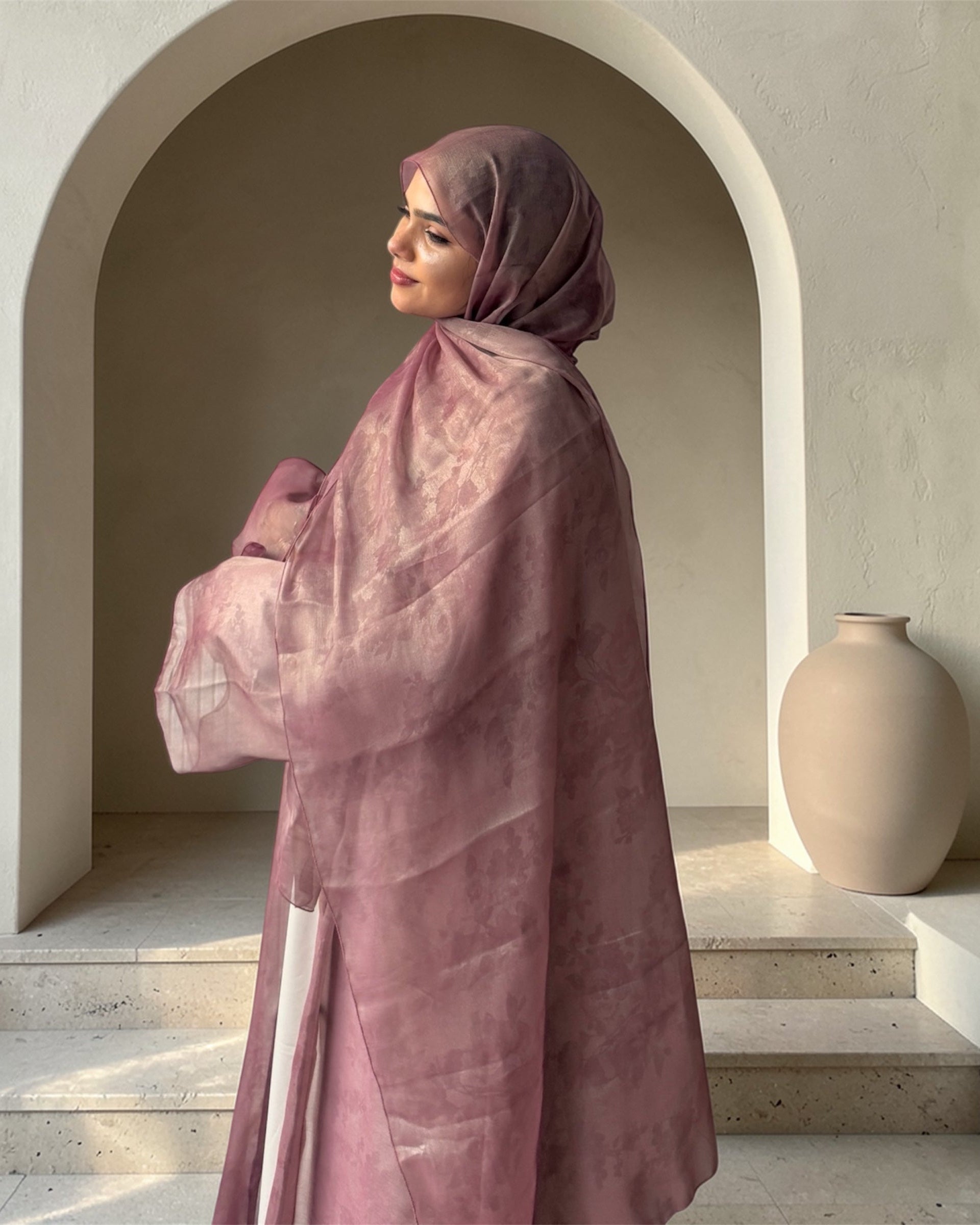 Bridgerton Abaya- Violet