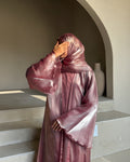 Abaya Saida- Pink