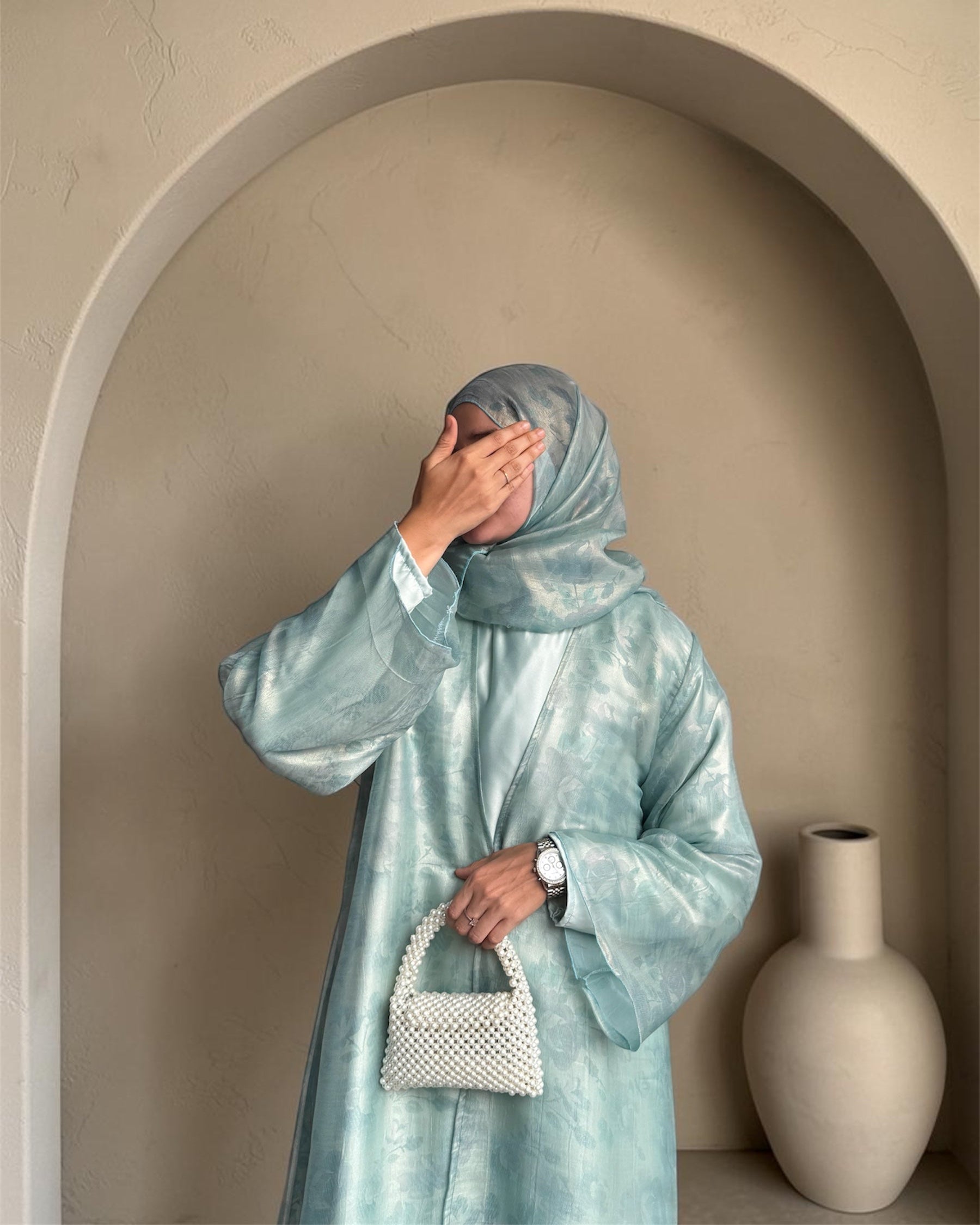 18 Sophie Marina Blue | Bridgerton Abaya