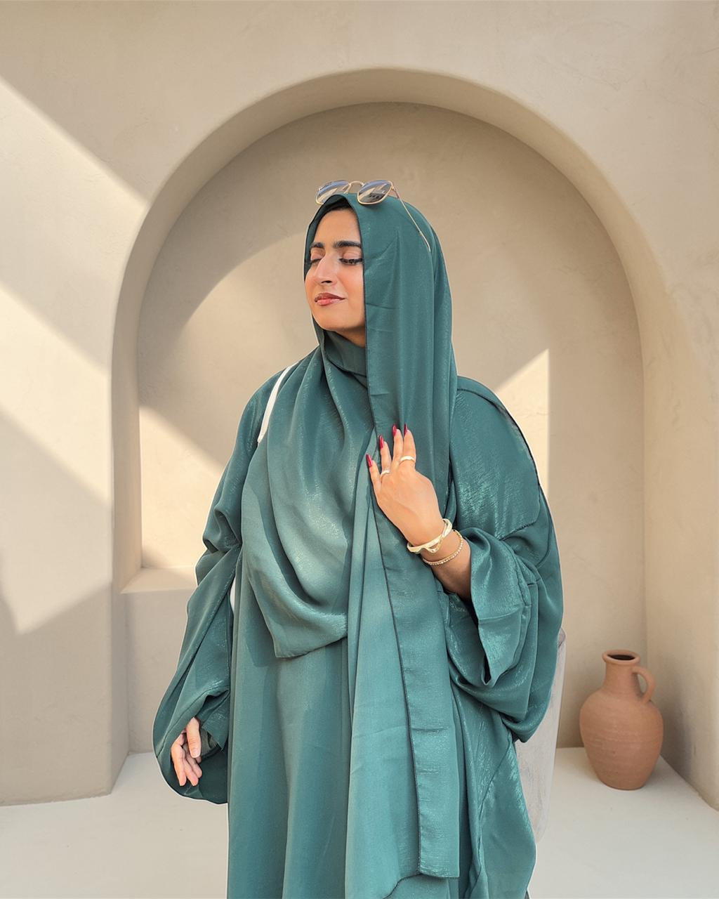 Abaya Munah- Green